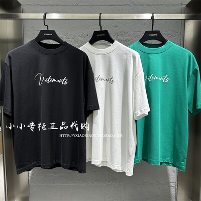 VETEMENTS正品2025秋款男女T恤