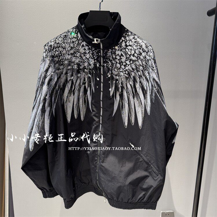 TCH正品翅膀烫钻夹克外套
