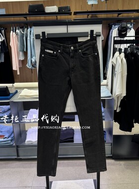 CK Jeans专柜正品 2025秋季新款男士洗水修身微弹牛仔裤 4RB738G
