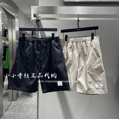 VETEMENTS印花刺绣梭织短裤