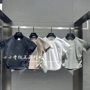甜酷短袖 修身 T恤35152012 2025夏女士短款 VETEMENTS维特萌专柜正品
