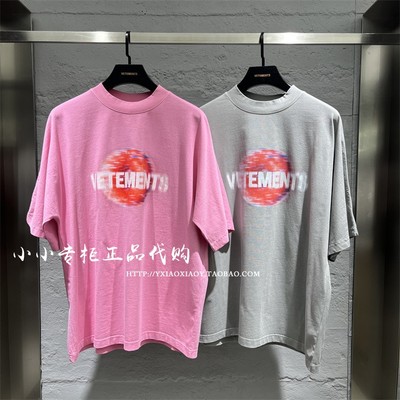 VETEMENTS时尚印花短袖T恤