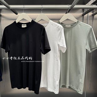 CK Jeans专柜正品 2026春夏新款男士休闲浮雕字母短袖T恤 4RF285G