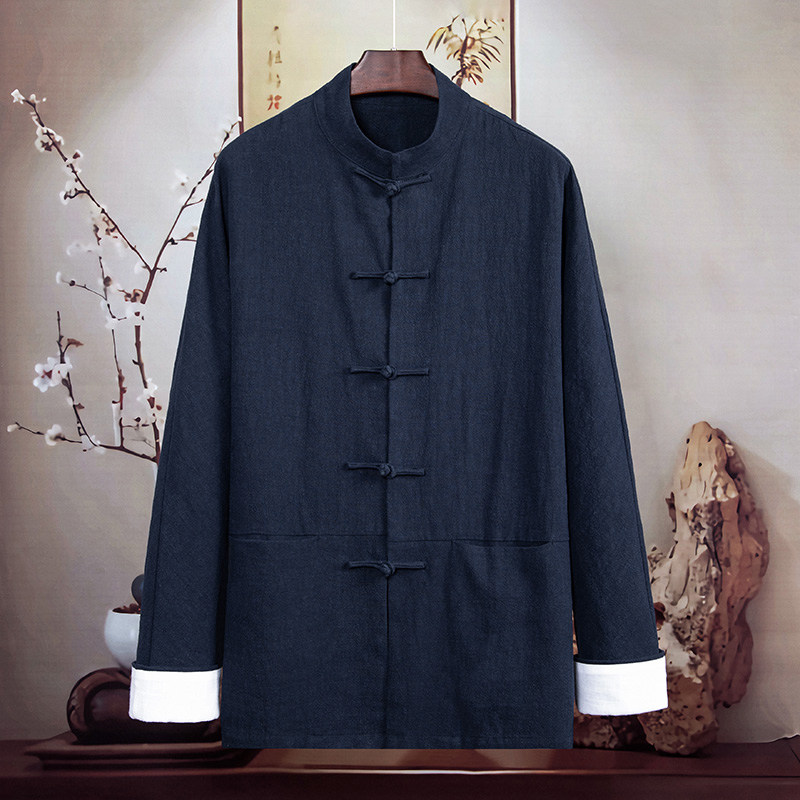 唐装春秋季长袖汉服外套