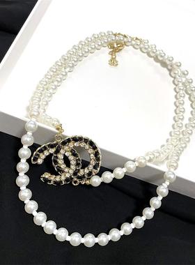 珍珠项链新款潮流时尚百搭