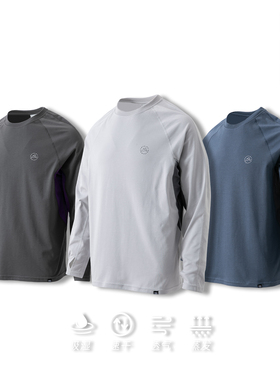Sinrcrew轻户外全天气候速干吸湿排汗健身运动跑步训练长袖T恤