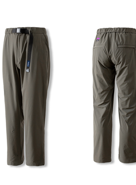 Sinrcrew城市轻户外登山徒步轻薄软壳防泼水廓形透气直筒休闲长裤