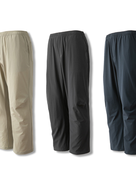 Sinrcrew轻量化四面弹立体剪裁直筒懒人神裤城市通勤薄款休闲西裤