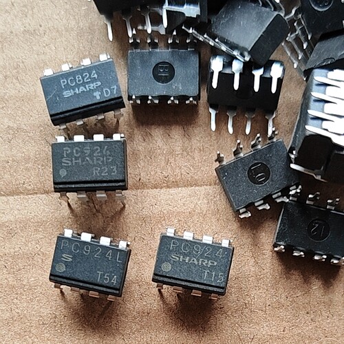 PC924 PC924L DIP8IGBT/MOS FET栅极驱动光耦二手拆机件测试合格