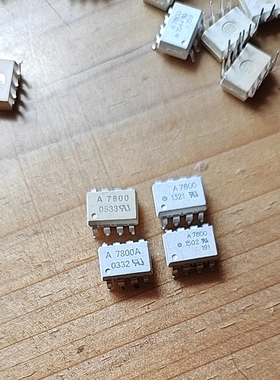 拆机件测试合格 A7800 HCPL-7800A SMD8封装光耦实物拍摄原字原脚