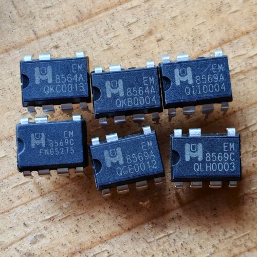 EM8564A EM8569A EM8569C DIP7实物拍摄二手拆机件测试合格