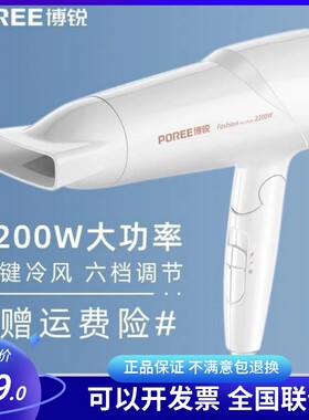 博锐折叠大功率吹风机正品特价