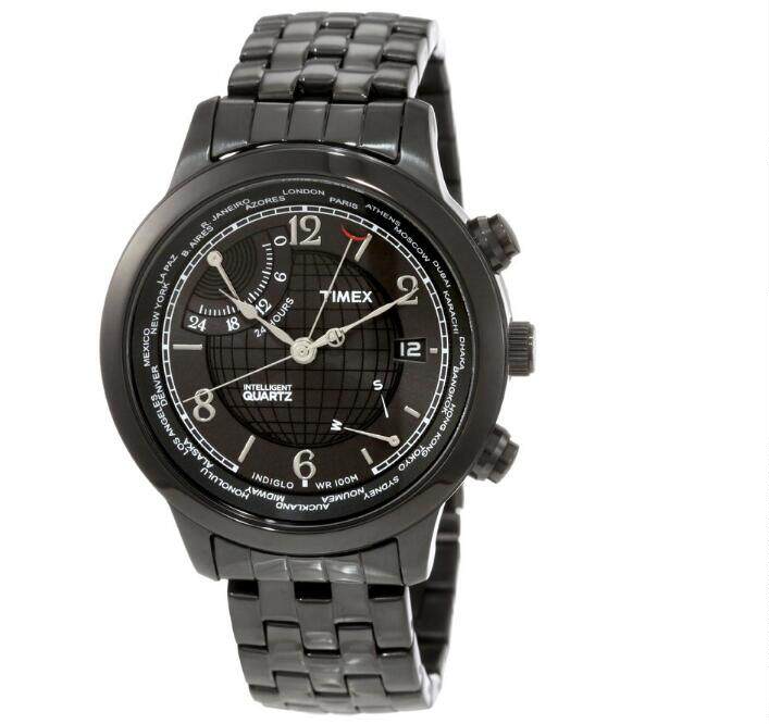 现货包邮Timex T2N609/T2N610/T2N614天美时世界时间户外运动男表