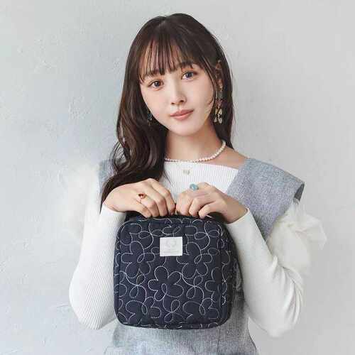 杂志限定款小鹿间化妆包收纳包