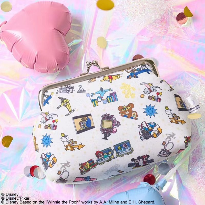 杂志宽边收纳包可爱卡通收纳