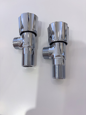 正品九牧三角阀铜合金加厚家用四分冷热龙头自来水开关止水