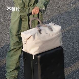 不莱玫大容量旅行包出差行李袋收纳单肩斜挎健身包干湿分离轻便包