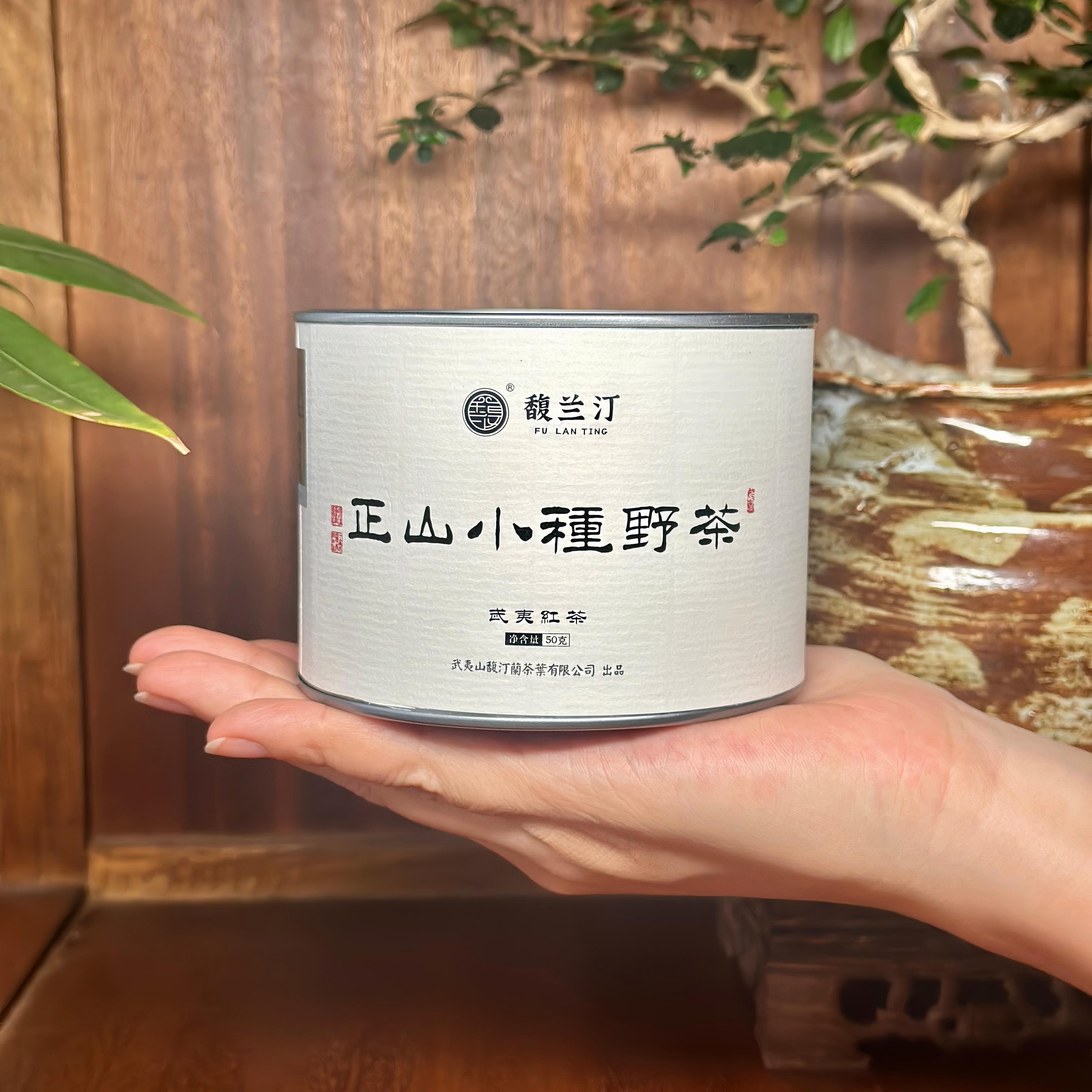 2025年新茶武夷山正山小种红茶高山菜茶武夷红茶野茶罐装茶叶