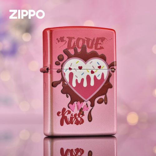 zippo以爱之名彩印送礼防风煤油