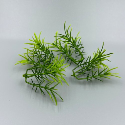 仿真四脚草 塑料花 假花 胶花 创意盘饰配件装饰酒店摆盘花王点缀