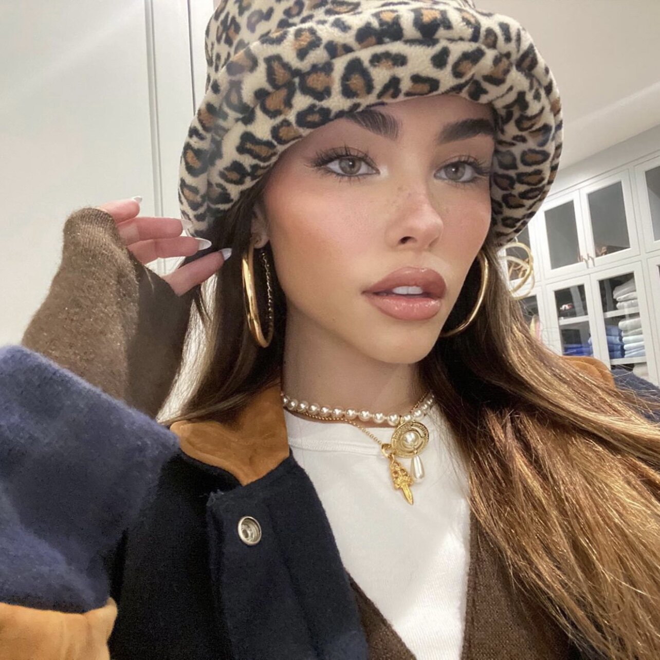 Vivienne王冠球Madison beer同款珍珠项链ins博主小众欧美辣妹