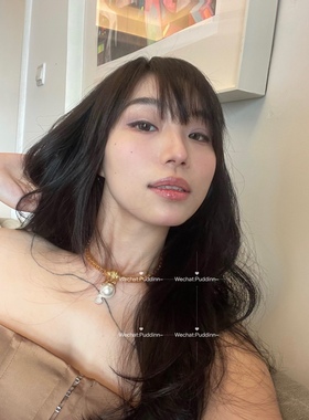 美杜莎人头珍珠颈链项圈小众ins欧美搭配利器