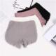 学生 打底短裤 女夏防走光可外穿薄款 无痕三分保险裤 白色蕾丝安全裤