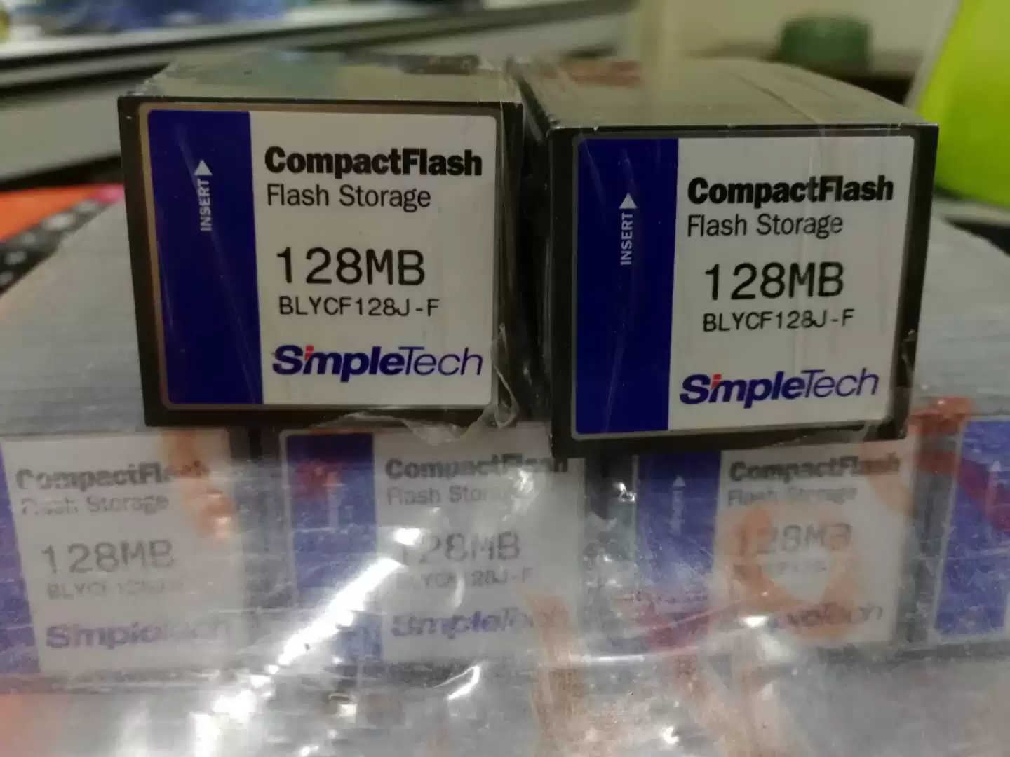 Новая CF карта STEC Simpletech CF128M оригинальная CF карта 128M промышленная CF128MB