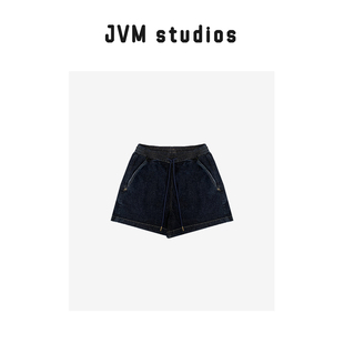 休闲牛仔短裤 2024夏季 JVM定制5282潮流时尚 欧货正版 女6.30 新款
