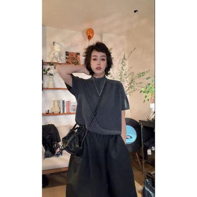 50187 - 新款时尚百搭休闲短袖12.13