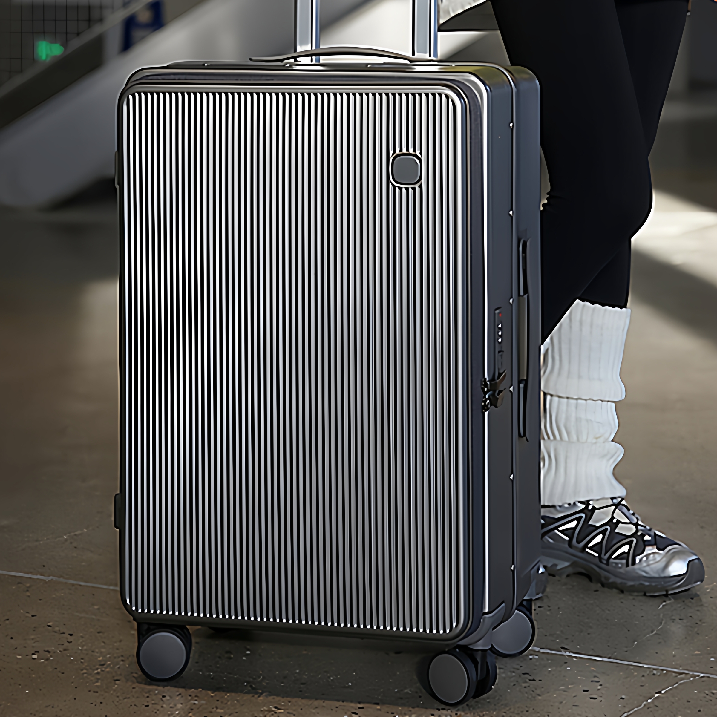 电脑兜手机支架杯架双排万向轮