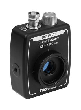thorlabs硅探测器DET100A2/320-1100nm上升时间35ns75.4mm²8-32