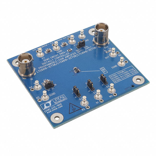 DC566A-B【LTC6910-2CTS8 - DIGITALLY CONTRO 】