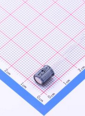 KS1C221ME070A00CV0 直插铝电解电容 220uF ±20% 16V 插件,D6.3x