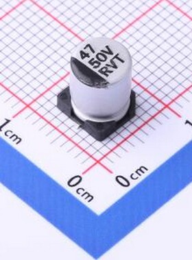 RVT47UF50V67RV0029 贴片型铝电解电容 47uF ±20% 50V SMD,D6.3x