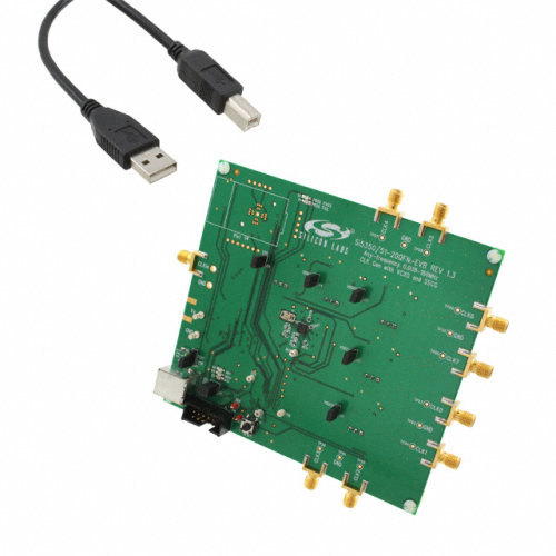 SI535X-B20QFN-EVB【BOARD EVAL SI5350/51 REV B 】