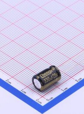 GR337M025F12RR0VH4FP0 直插铝电解电容 黑 330uF ±20% 25V 插件