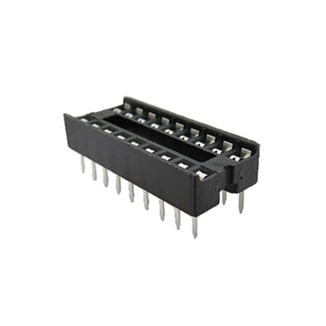 ICS-318-T【IC SOCKET, DIP, 18P 2.54MM PITCH】