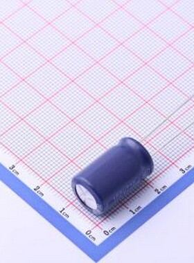 ERS1KM221W20OT 直插铝电解电容 220uF ±20% 100V CLEAR 紫色PET