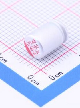 6R3AREP561M06X8E11P26 固态电容 560uF ±20% 6.3V 插件,D6.3xL8