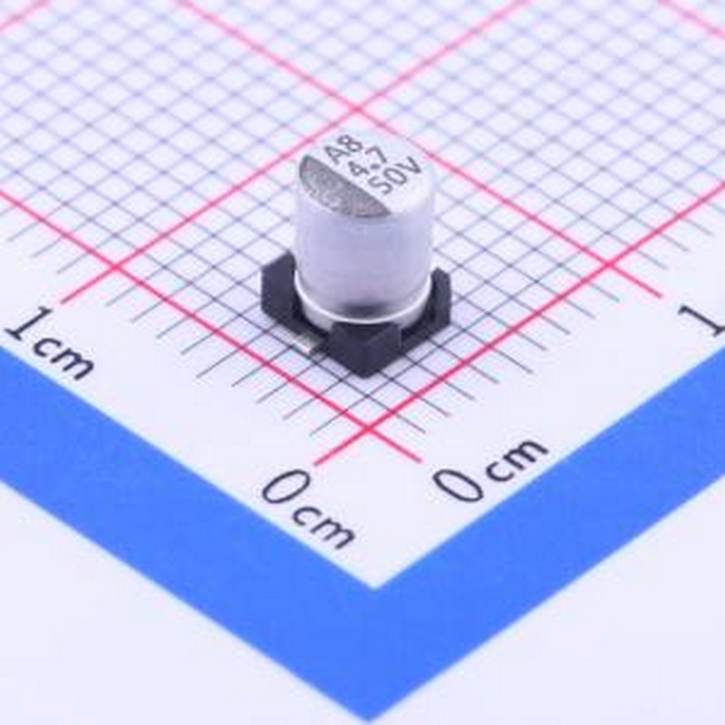 VE-4R7M1HTR-0405 贴片型铝电解电容 4.7uF ±20% 50V SMD,D4xL5.