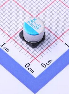 HVK-16V820MF61EQ-R2 固液混合铝电解电容器 82uF 16V SMD,D6.3xL