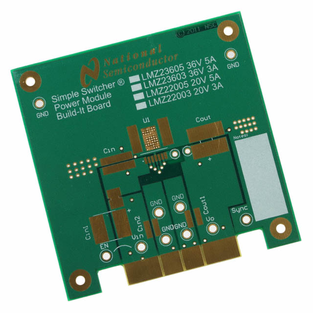 551600610-001/NOPB【WEBENCH BUILD IT BOARD LMZ2360X 】