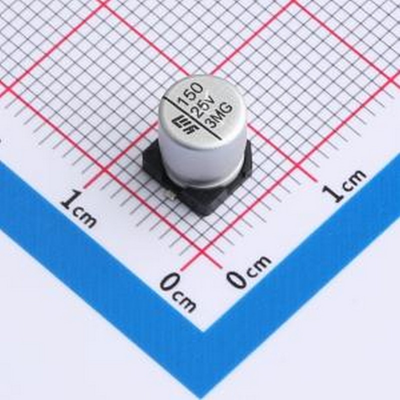 V3MC0771E151MVTM 贴片型铝电解电容 150uF ±20% 25V SMD,D6.3xL