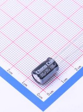 GF1V101MF115A00CV0 直插铝电解电容 100uF ±20% 35V 插件,D8xL1