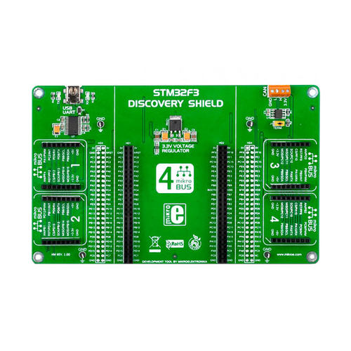 MIKROE-1447【BOARD STM32F3 DISCOVERY SHIELD 】