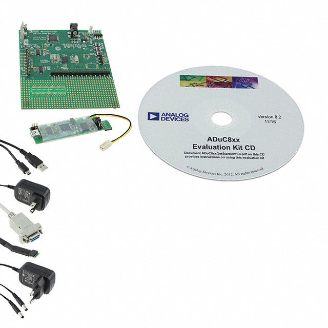 EVAL-ADUC841QSPZ【QUICKSTART PLUS ADUC841 EVAL BRD 】