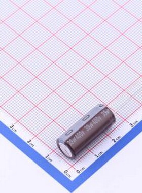 KCGE2302G390MF 直插铝电解电容 39uF ±20% 400V 插件,D10xL23mm