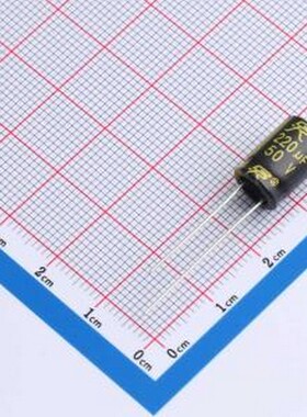 EH1H221M0812DBH1B0LC 直插铝电解电容 220uF ±20% 50V 插件,D8x