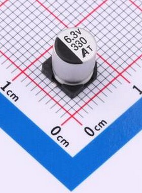 GVT0J337M0608CN 贴片型铝电解电容 330uF ±20% 6.3V SMD,D6.3xL